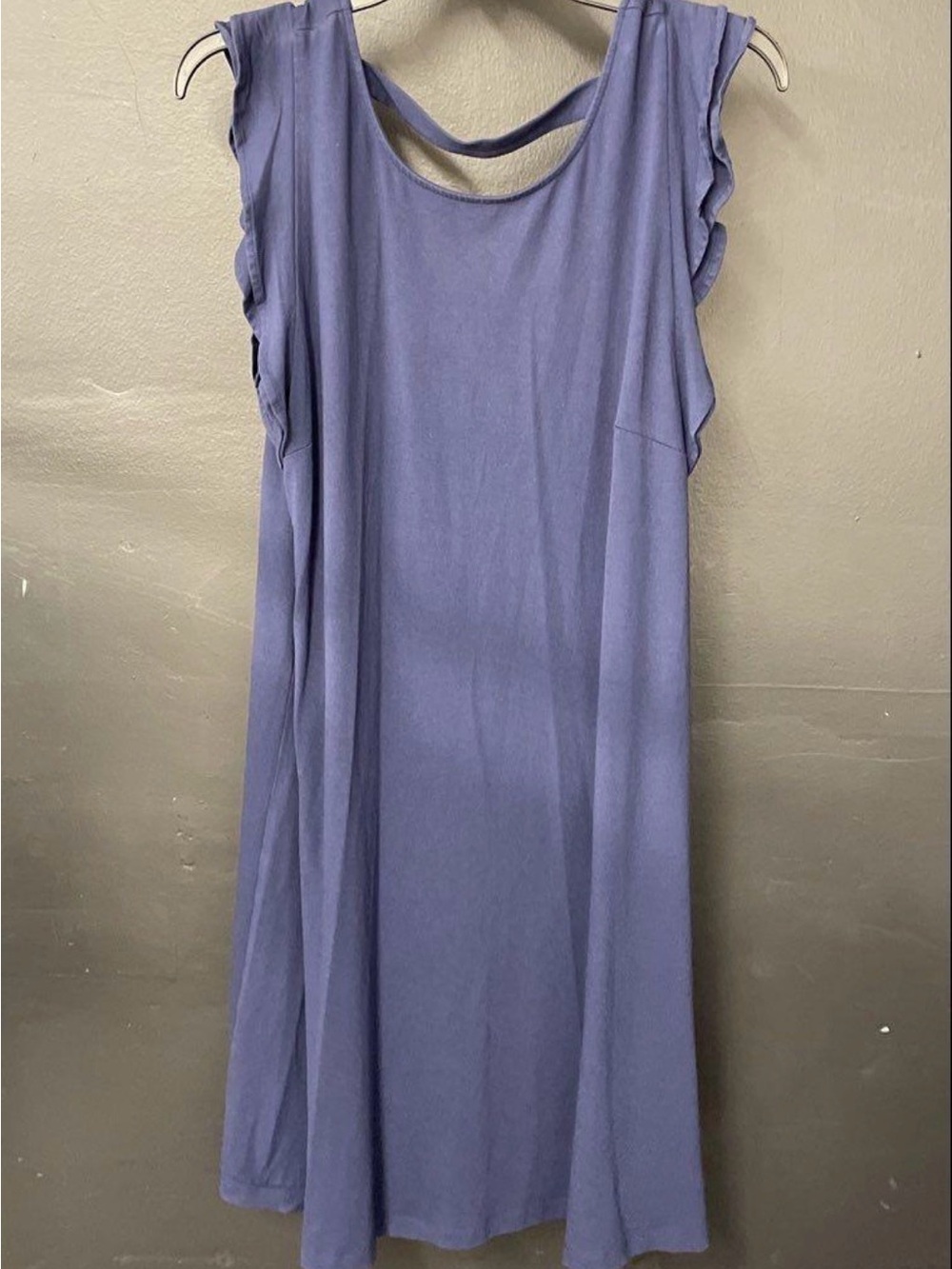 NWOT Lilly Pulitzer Dani Ruffle Sleeve Dress – Navy Blue | Size Large